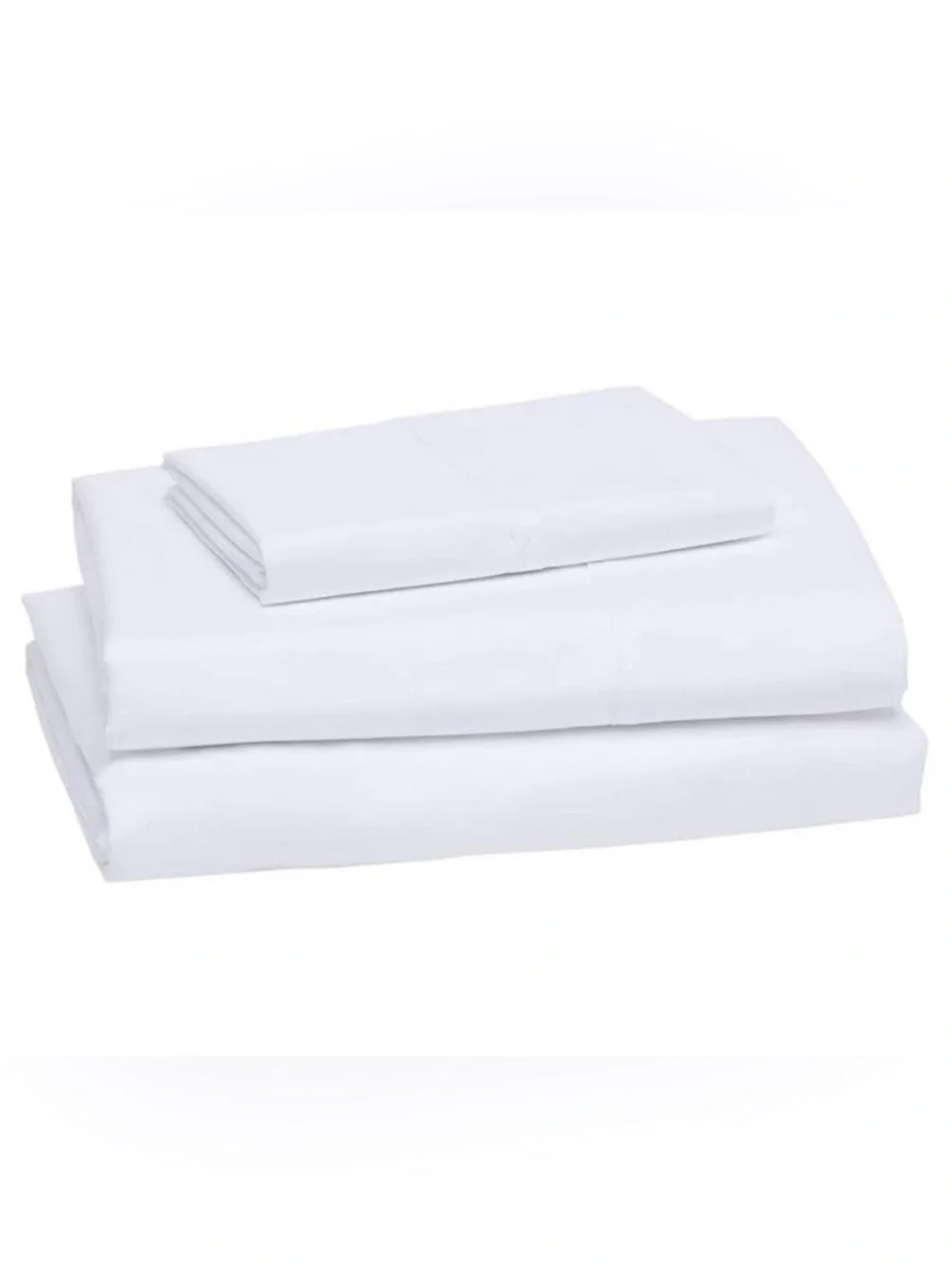 Twin XL Bright White Soft Sheet Set - deep pockets perfect for dorm beds - NEW